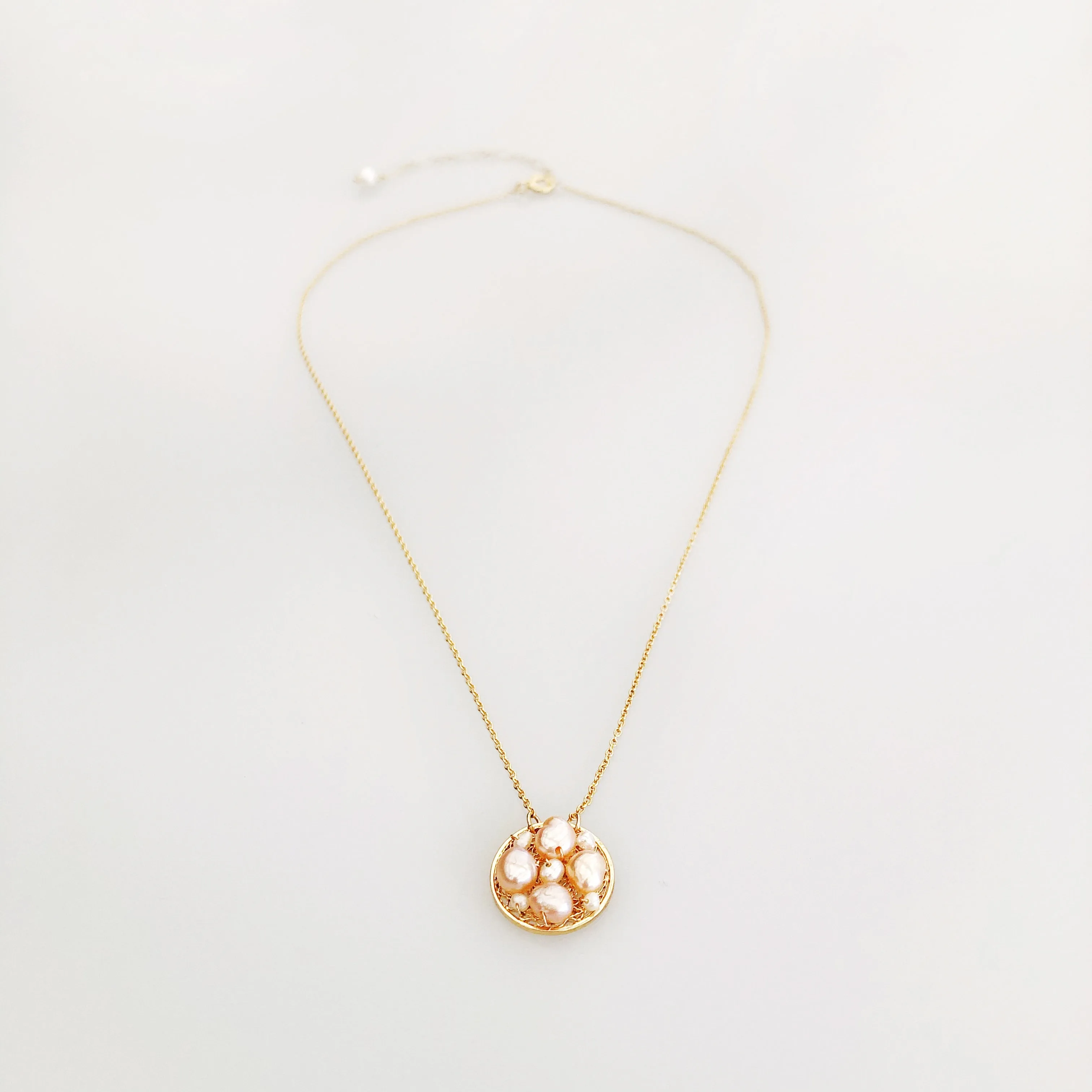 The Cloud Pearl Flower Necklace