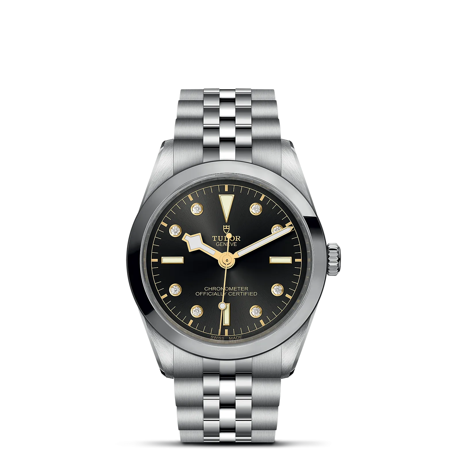 TUDOR Black Bay 36mm Case, Anthracite Diamond Dial, Steel Strap (M79640-0004)