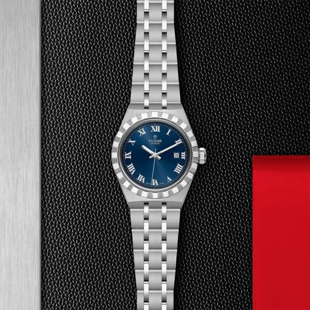 TUDOR Royal, Blue Dial, 34mm Steel Case (M28400-0006)