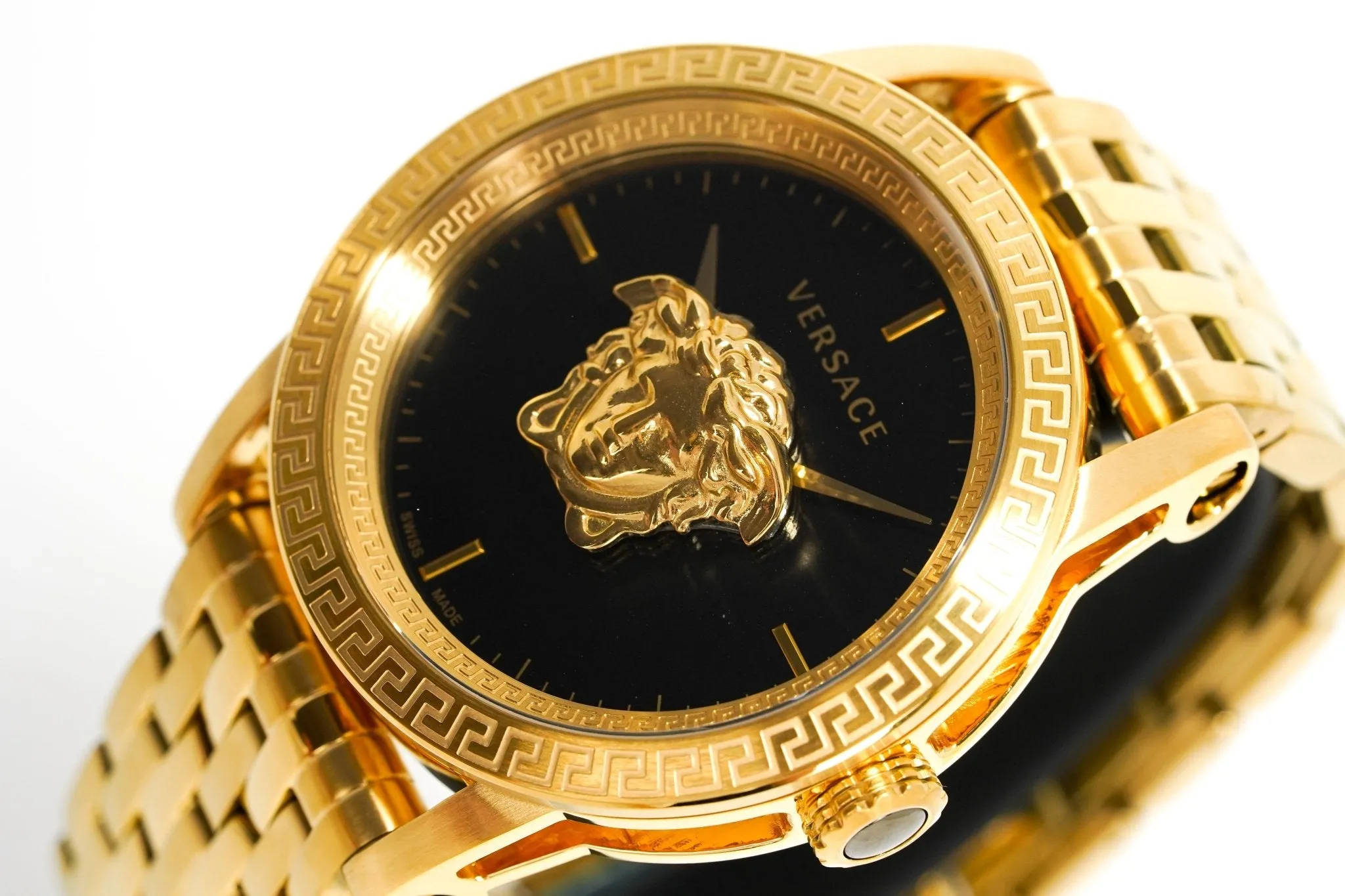 Versace Men's Watch Palazzo Empire Gold Bracelet VERD00819